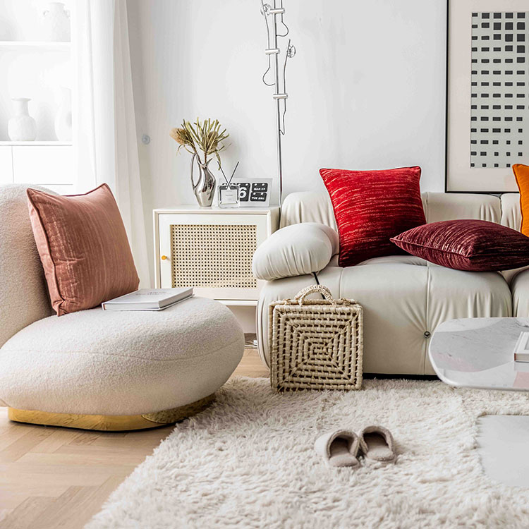 Bahan cetak Bantal Tekstil Rumah Dekoratif
